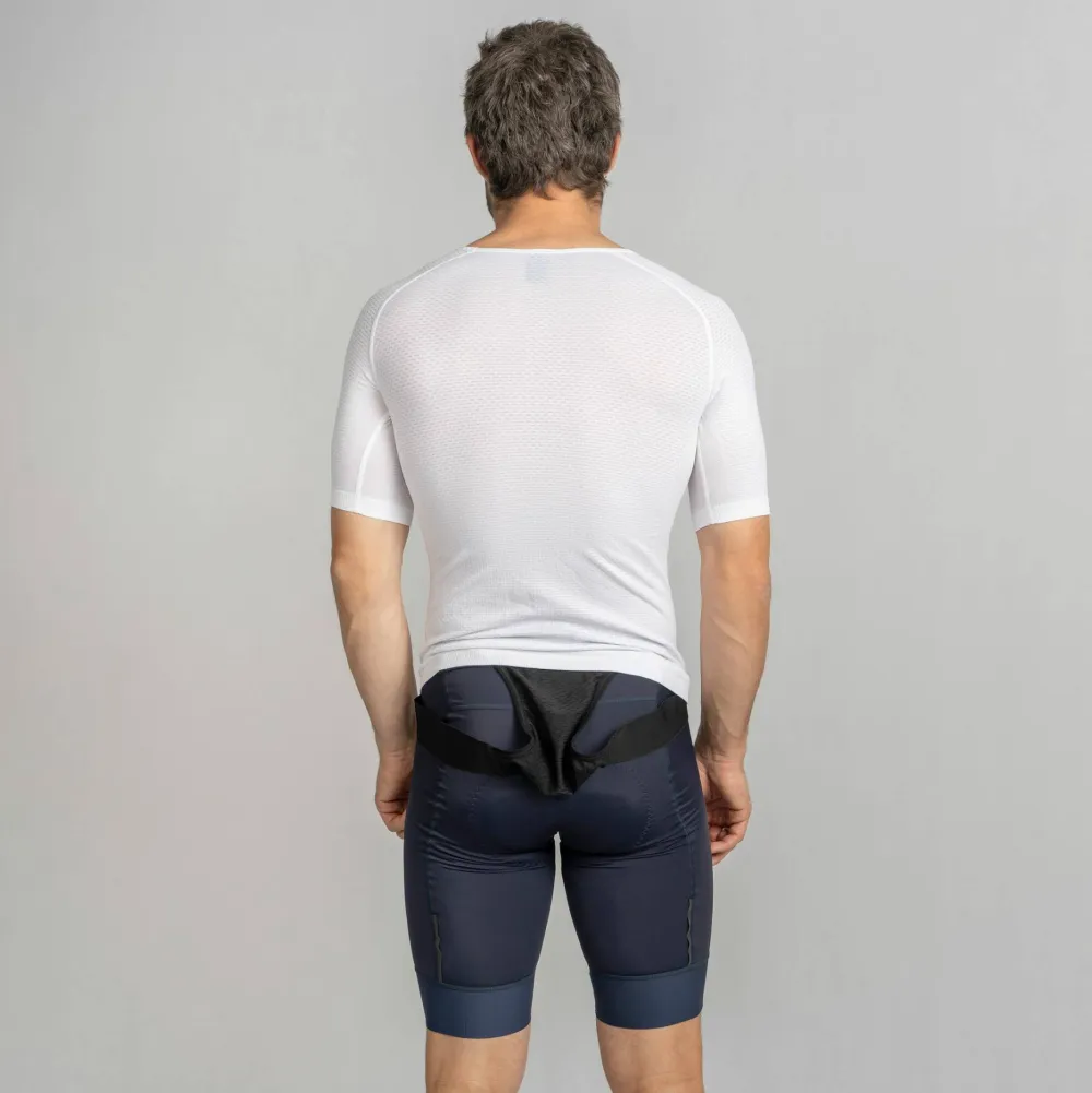 New Gripgrab Unisex PACR Ultralight Seamless Short Sleeve Base Layer White