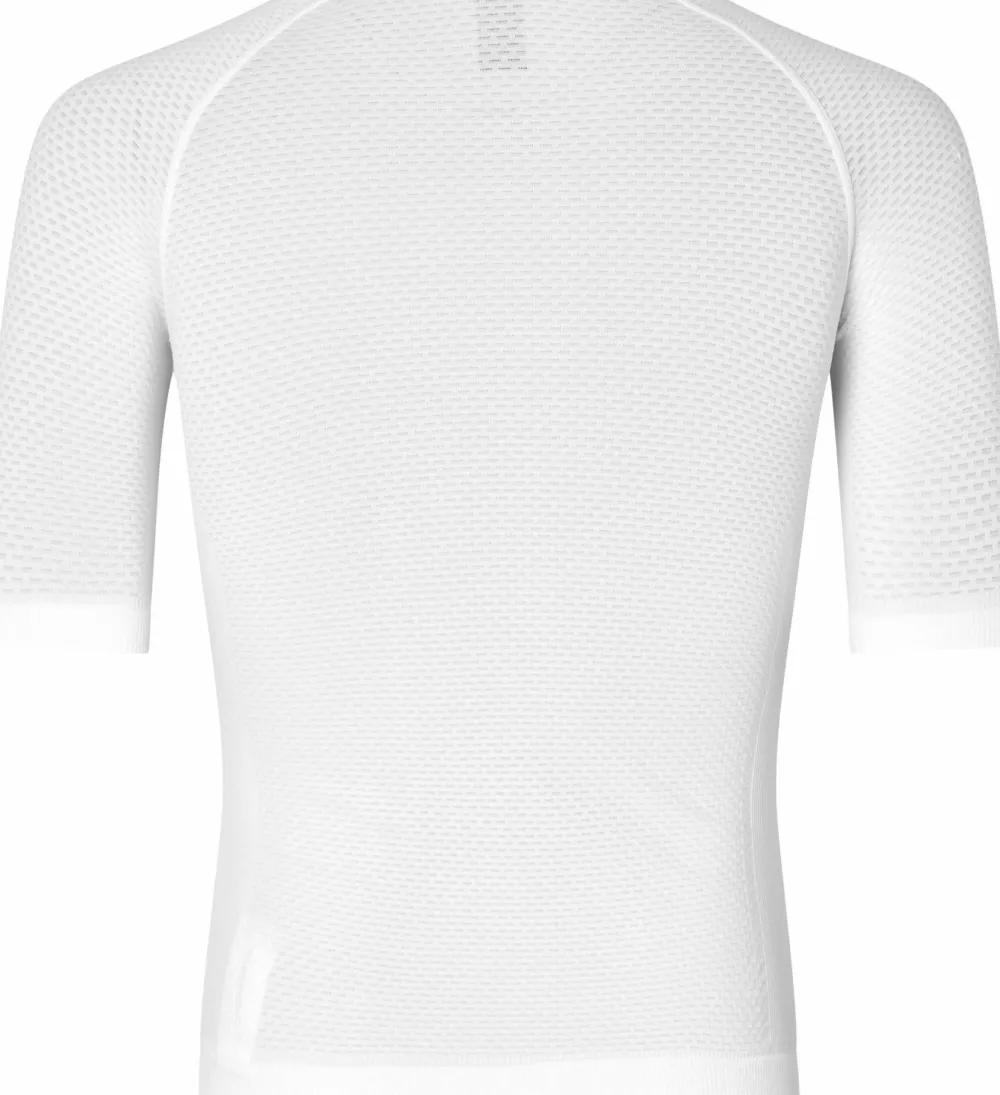 New Gripgrab Unisex PACR Ultralight Seamless Short Sleeve Base Layer White