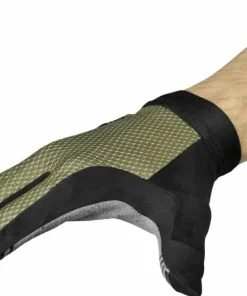 Outlet Gripgrab Vertical 2 Insidegrip™ Full Finger Summer Gloves Olive Green
