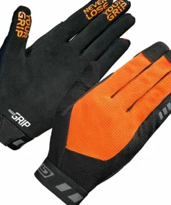 Outlet Gripgrab Vertical InsideGrip™ Full Finger Glove Orange Hi-vis