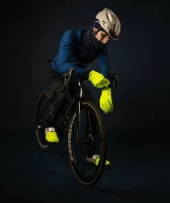 Outlet Gripgrab Windster 2 Windproof Winter Gloves Yellow Hi-Vis