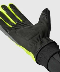 Outlet Gripgrab Windster 2 Windproof Winter Gloves Yellow Hi-Vis