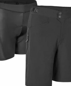 Discount Gripgrab Women's Flow 2in1 Technical Cycling Shorts Black