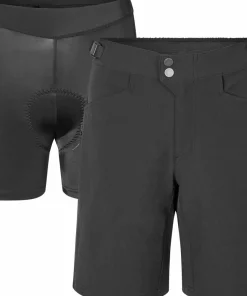 Discount Gripgrab Women's Flow 2in1 Technical Cycling Shorts Black