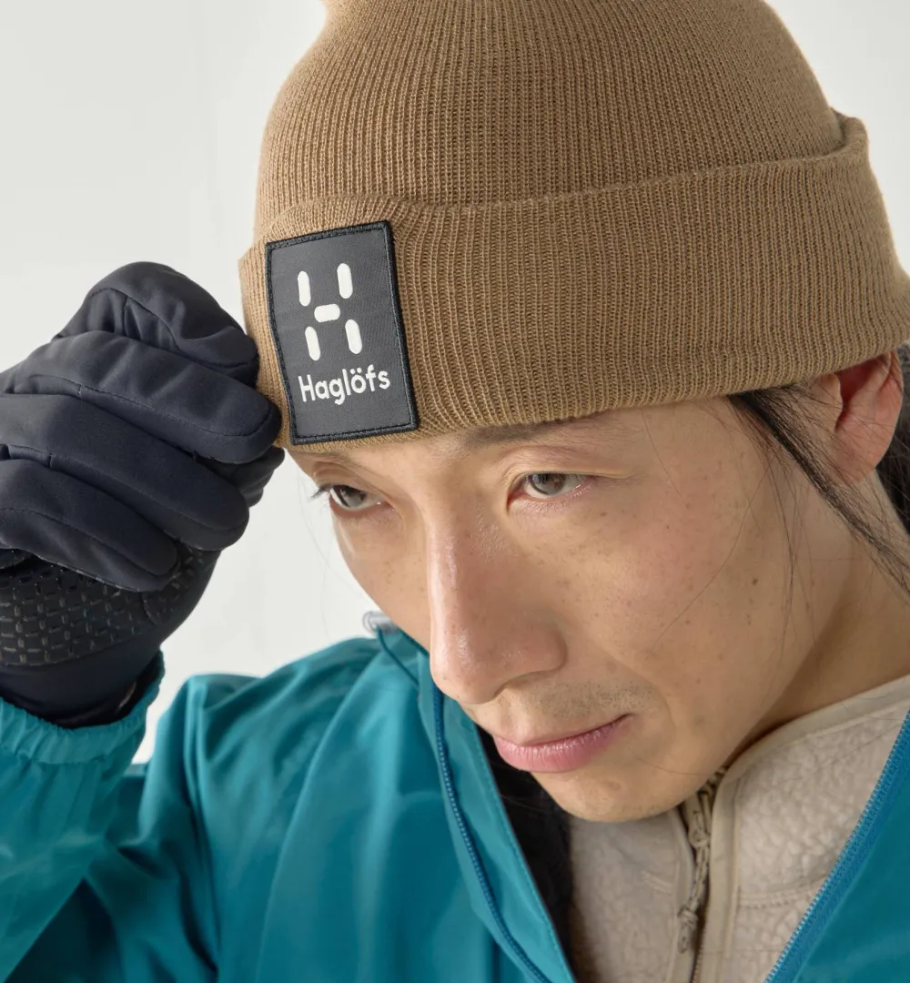 Outlet Haglöfs Aze Beanie Oak Brown