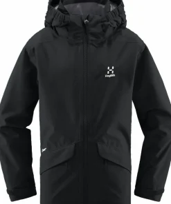 Haglöfs Juniors' Mila Jacket True Black