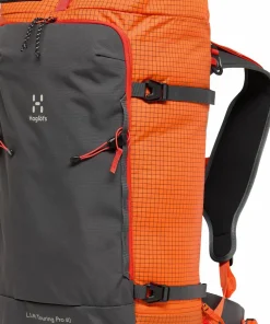 Clearance Haglöfs L.I.M Touring Pro 40 Magnetite/Blaze Orange