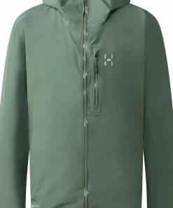 Outlet Haglöfs Men's Alert GORE-TEX Jacket Chlorophyll Green