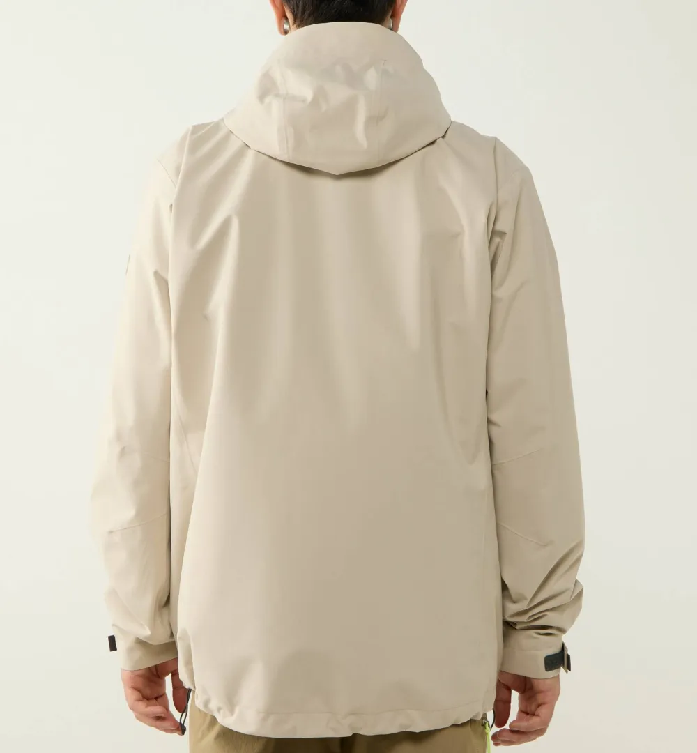 Outlet Haglöfs Men's Breeze Proof Jacket Chalk Beige