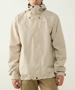 Outlet Haglöfs Men's Breeze Proof Jacket Chalk Beige
