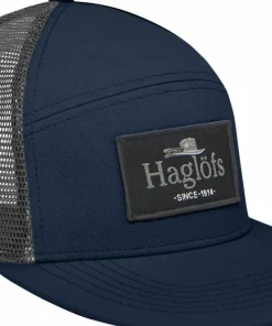 Clearance Haglöfs Men's Trucker Cap Tarn Blue/Magnetite