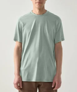 New Haglöfs Men's Kaise Wool Tee Dew Green