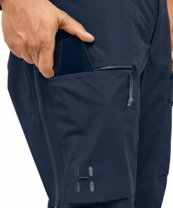 Sale Haglöfs Men's Latnja GORE-TEX Insulated Pant Tarn Blue