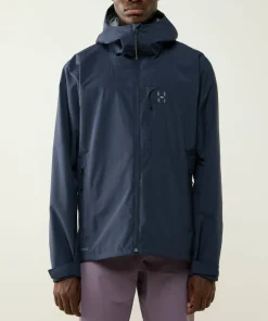 Online Haglöfs Men's Ozka Proof Jacket Tarn Blue