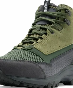 Discount Haglöfs Men's Rosson Proof Mid Magnetite/olive Green
