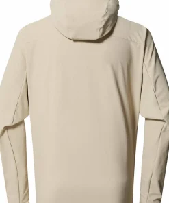 Online Haglöfs Men's Rosson Softshell Hood Chalk Beige