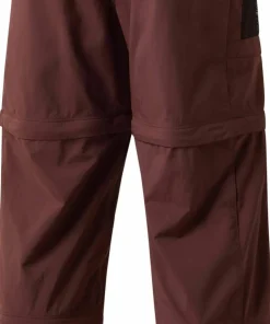 Haglöfs Men's Solis Zip Off Pant Maroon Trail