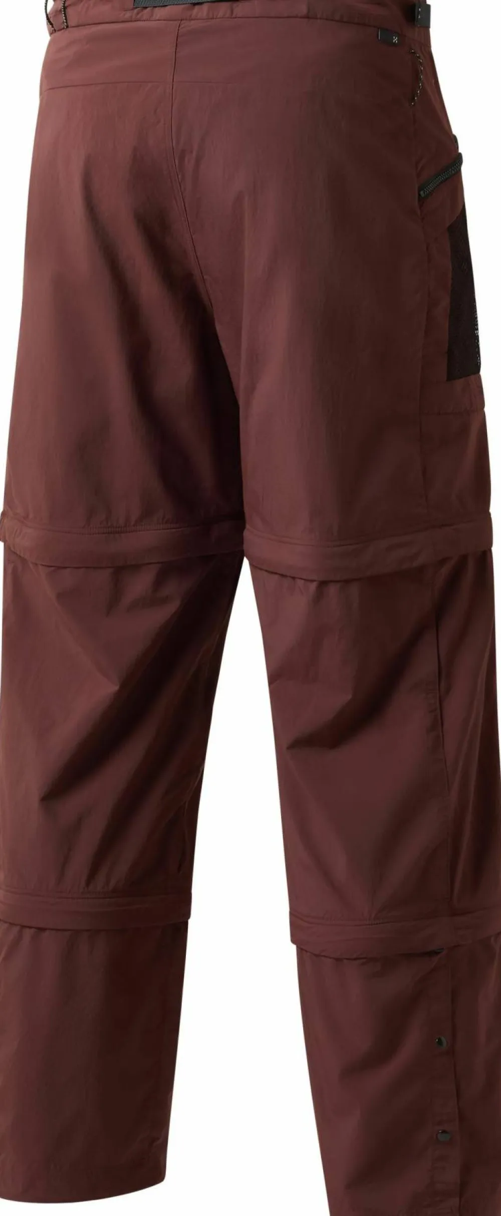 Haglöfs Men's Solis Zip Off Pant Maroon Trail