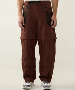Haglöfs Men's Solis Zip Off Pant Maroon Trail