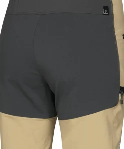 Discount Haglöfs Mid Slim Shorts Women Sand/Magnetite