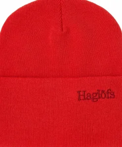 Discount Haglöfs Outsiders Beanie Bright Red