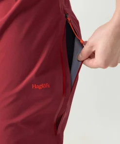 Discount Haglöfs Women's Alper Proof Pant Carmine Red