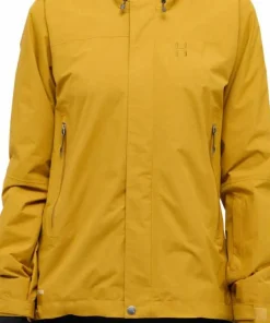 Discount Haglöfs Women's Astral GORE-TEX II Jacket Clay Yellow