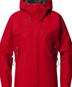 Sale Haglöfs Women's Astral GORE-TEX II Jacket Bright Red