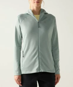 New Haglöfs Women's Korp Mid Hood Dew Green