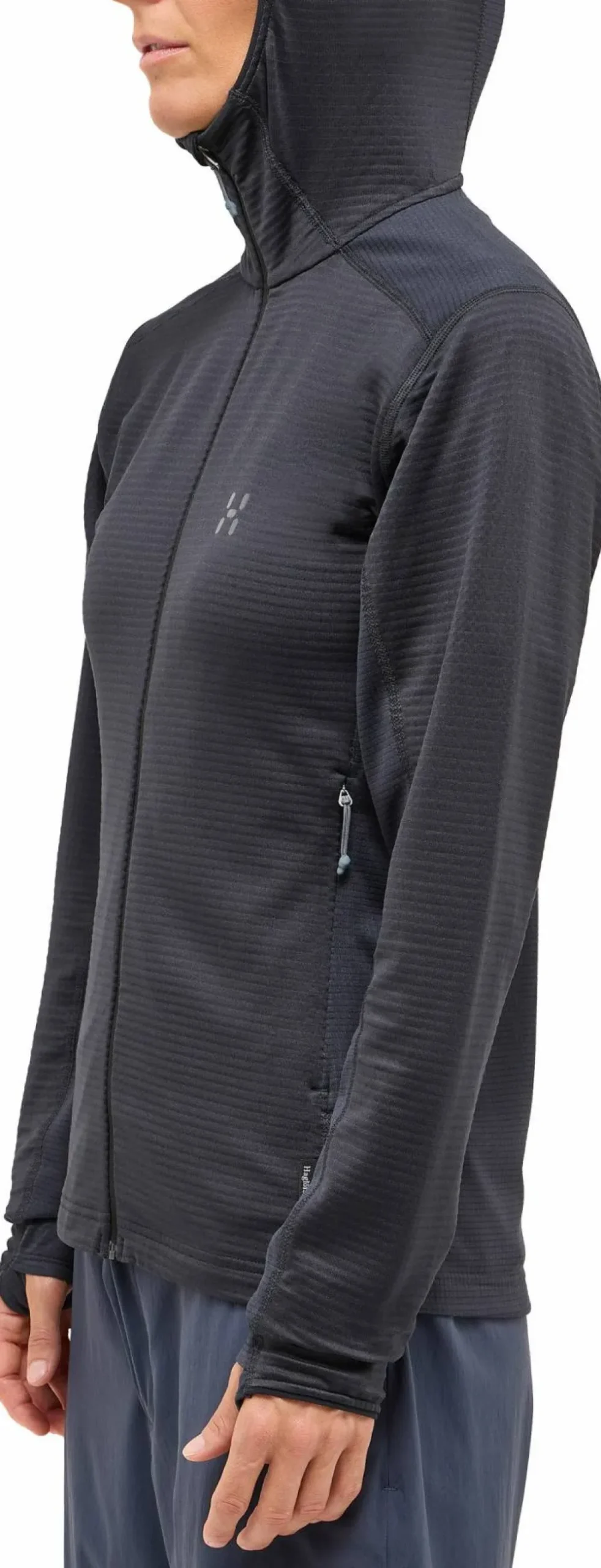 Outlet Haglöfs Women's L.I.M Mid Multi II Hood True Black