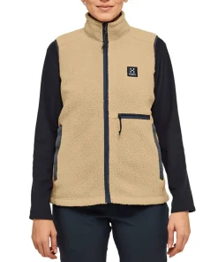 Hot Haglöfs Women's Malung Pile Vest Sand