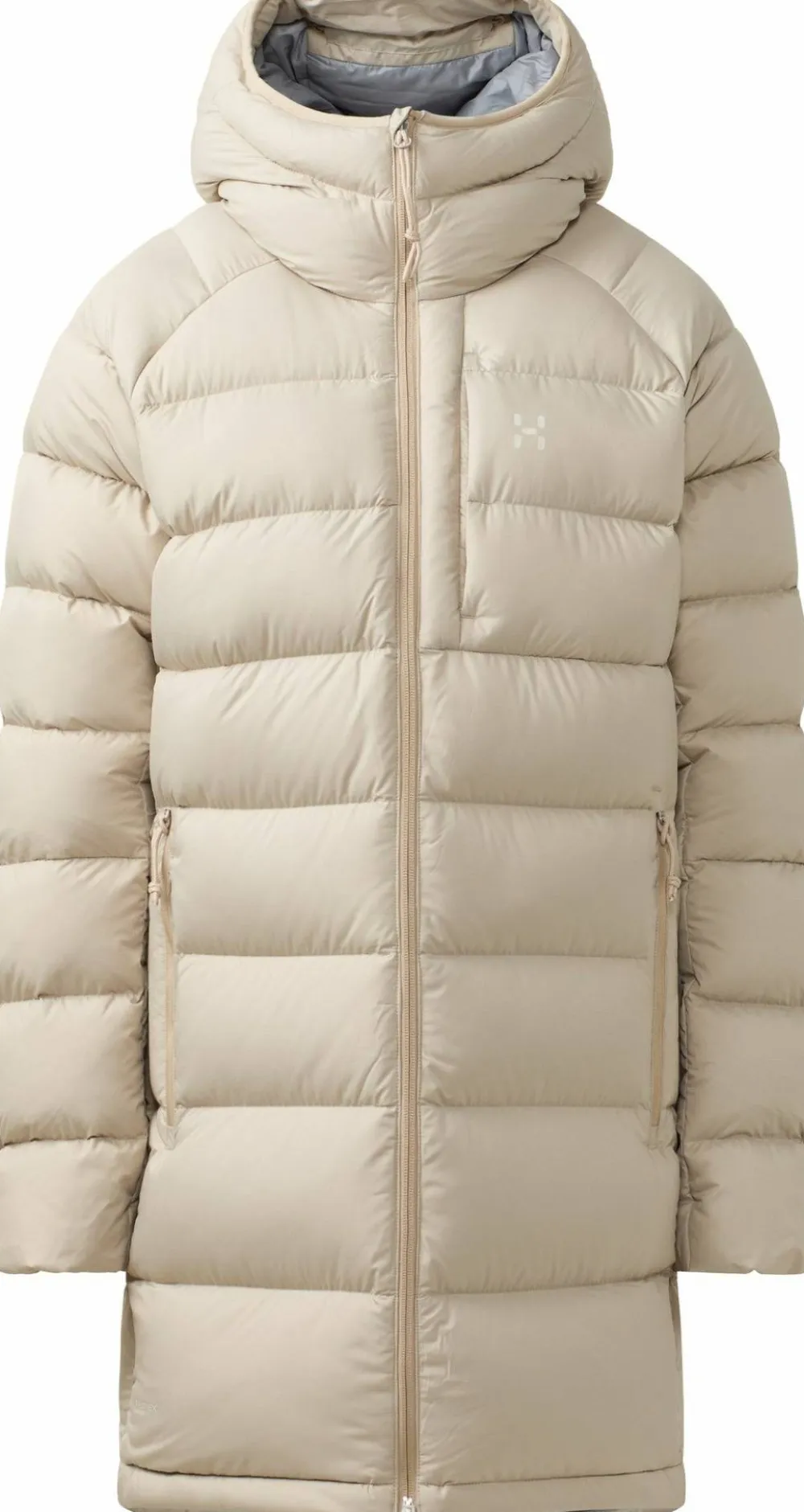 Outlet Haglöfs Women's Rosson Down Parka Chalk Beige
