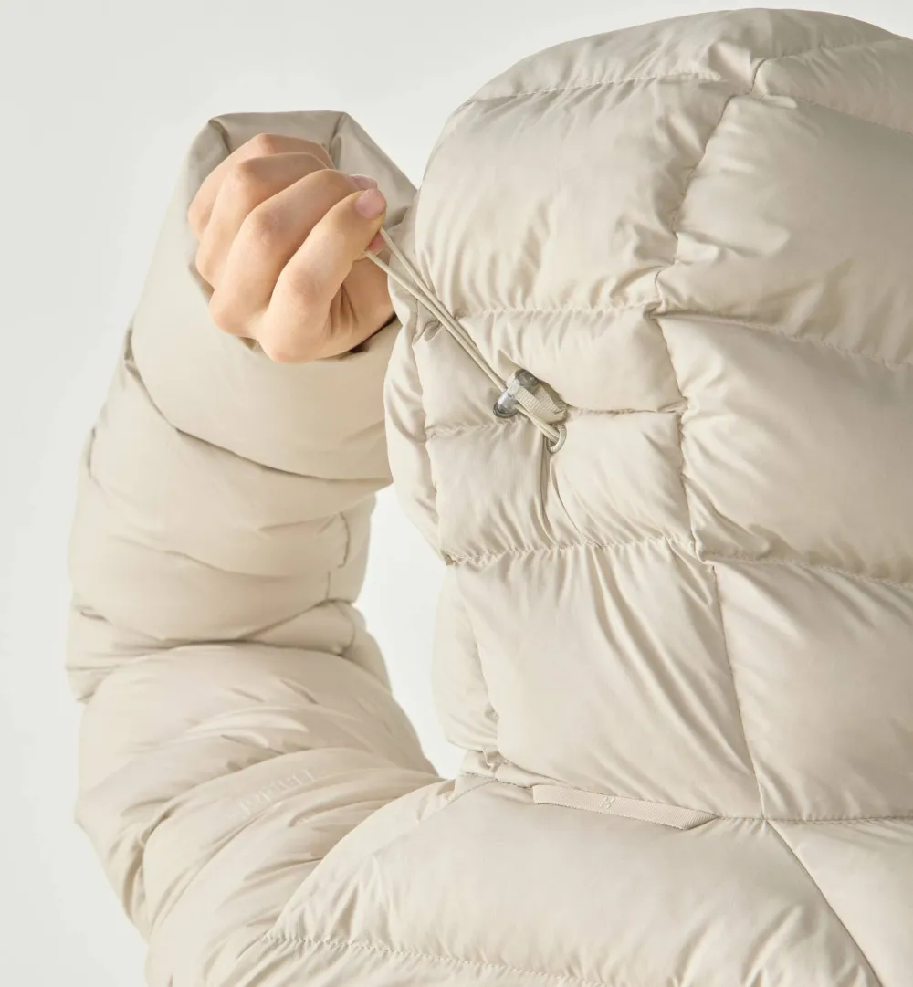 Outlet Haglöfs Women's Rosson Down Parka Chalk Beige