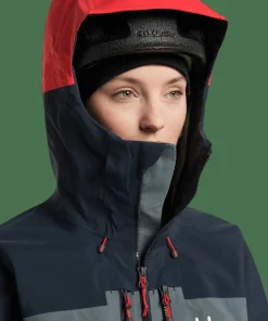 Outlet Haglöfs Women's Spitz Gore-Tex Pro Jacket Steel Blue/Tarn Blue