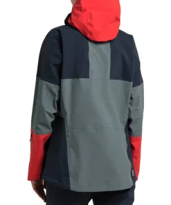 Outlet Haglöfs Women's Spitz Gore-Tex Pro Jacket Steel Blue/Tarn Blue