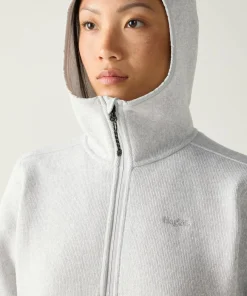 Discount Haglöfs Women's Swook II Mid Hood Stone Grey/Soft White