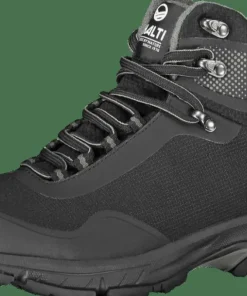 New Halti Women's Fara Mid 2 DrymaxX Walking Shoe Black/Dark Grey