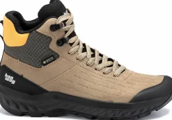 Clearance Hanwag Women's Kaduro Mid Lady Gore-Tex Lightbrown-orange
