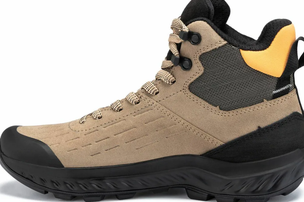 Clearance Hanwag Women's Kaduro Mid Lady Gore-Tex Lightbrown-orange