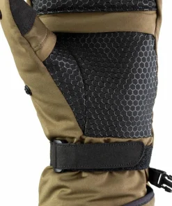 Sale Heat Experience Heated Hunt Pullover Mittens /Black Green