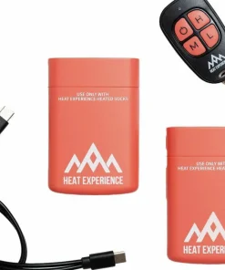 Sale Heat Experience Socks Battery (Pair) With Remote V2 Black