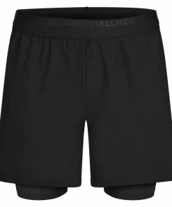 Sale Hellner Kelva 2-in-1 Shorts Men's Black Beauty/Black Beauty Blackbeauty/Blackbeauty