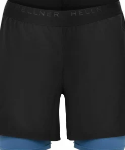 Outlet Hellner Kelva 2-in-1 Shorts Men's Black Beauty/Ensign Blue