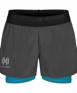Outlet Hellner Kelva 2-in-1 Shorts Women's Asphalt