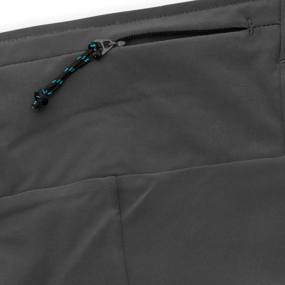 Hellner Men's Aras Running Shorts Asphalt