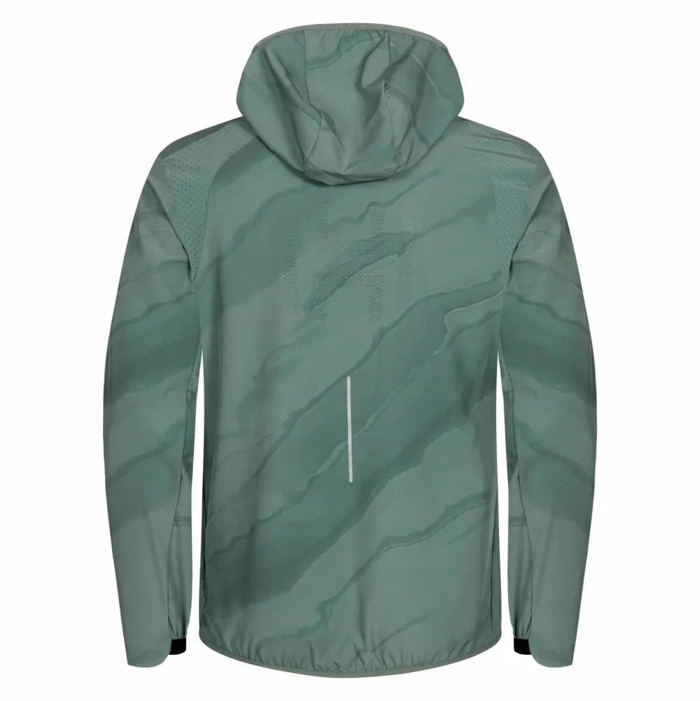 Online Hellner Men's Aras Running Jacket Laurel Wreath Aop