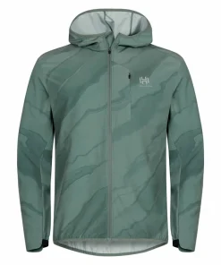 Online Hellner Men's Aras Running Jacket Laurel Wreath Aop