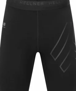 Hot Hellner Men's Compression Short Tights Black Beauty
