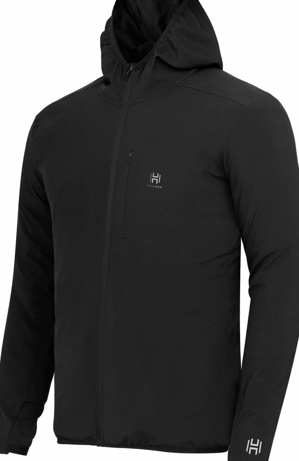 New Hellner Men's Core Running Jacket Black Beauty