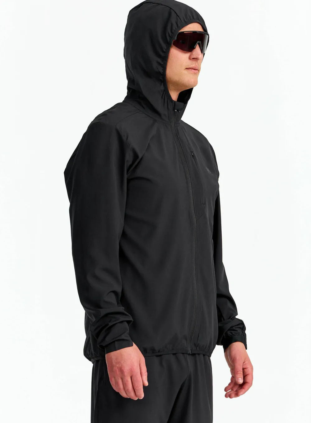 New Hellner Men's Core Running Jacket Black Beauty